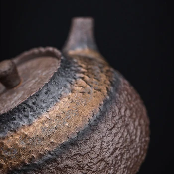 Handmade, Vintage Ceainic Ceramic Nisip Violet Rock Vechi Solului Fier Glazura de Ceai Biroul de Acasă a Face Ceai Pu ' er de kung-fu Chinez Set de Ceai