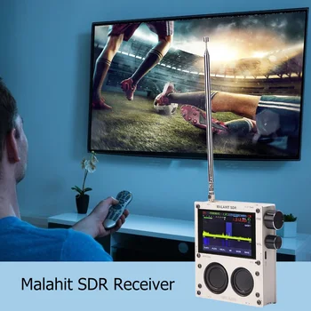 150KHz - 2GHZ Malachit Malahit DST Receptor Radio DSP DST Receptor Ecran Atingând AM/SSB/NFM/WFM Difuzor Difuzor cu unde Scurte
